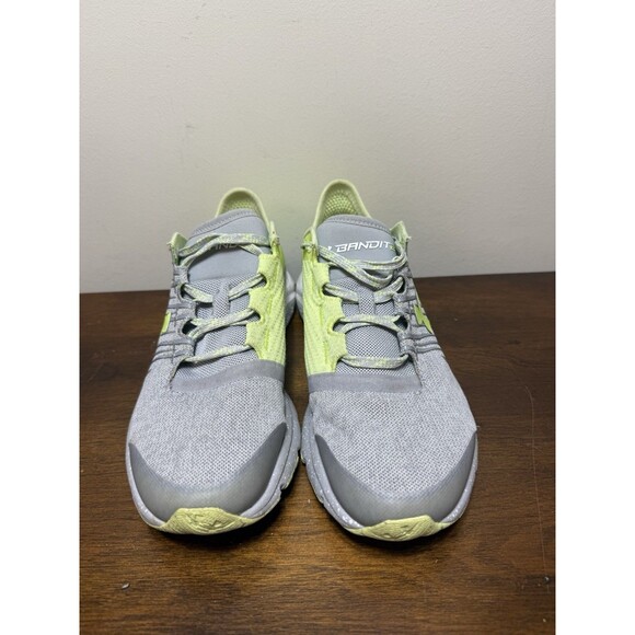 Under Armour Womens Charged Bandit 2 1273961-942 Gray Running Shoes Sneakers 7 - Picture 3 of 8